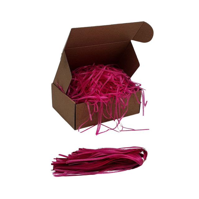 Umplutură din hârtie de mătase cerisse expusă într-o cutie cadou natur