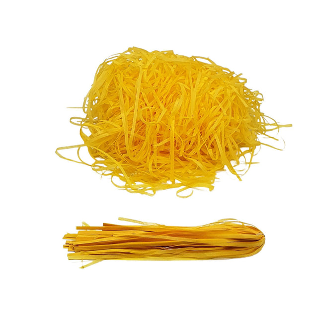 Umplutură din hârtie de mătase galbena pentru pentru ambalaje de cadouri