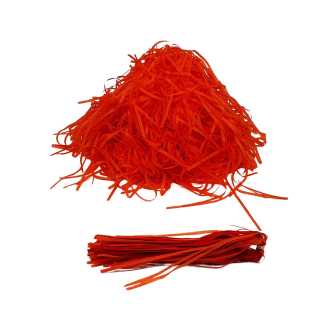 Umplutură din hârtie de mătase roșie pentru pentru ambalaje de cadouri