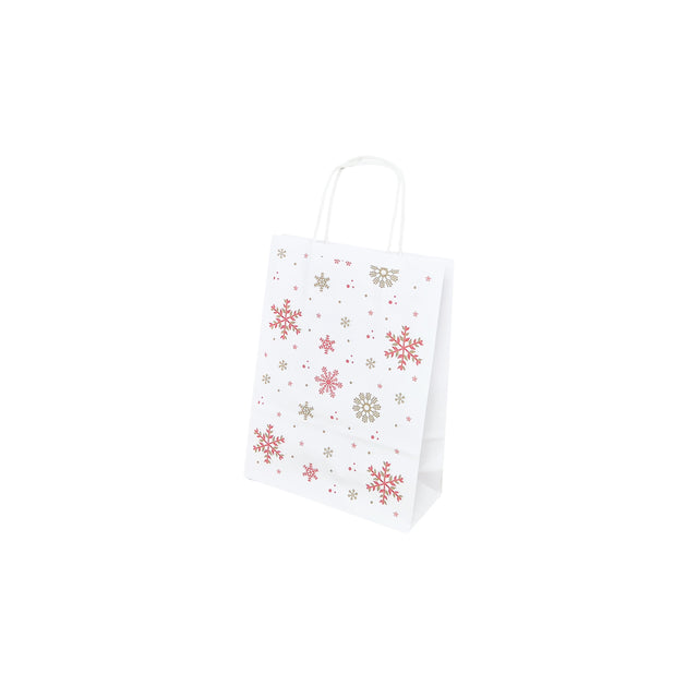 Hartes Kraftpapier mit Modell 1, Blumenmuster, 18 x 24 (H) x 7 cm