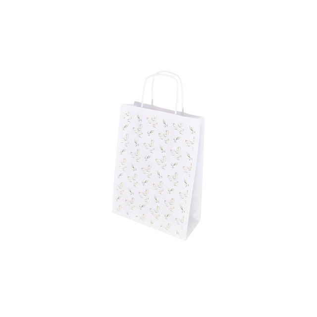 Hartes Kraftpapier mit Modell 12 Floral 18 x 24(H) x 7cm