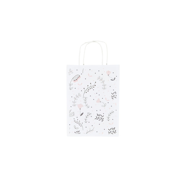 Hartes Kraftpapier mit Modell 3 Floral 18 x 24(H) x 7cm