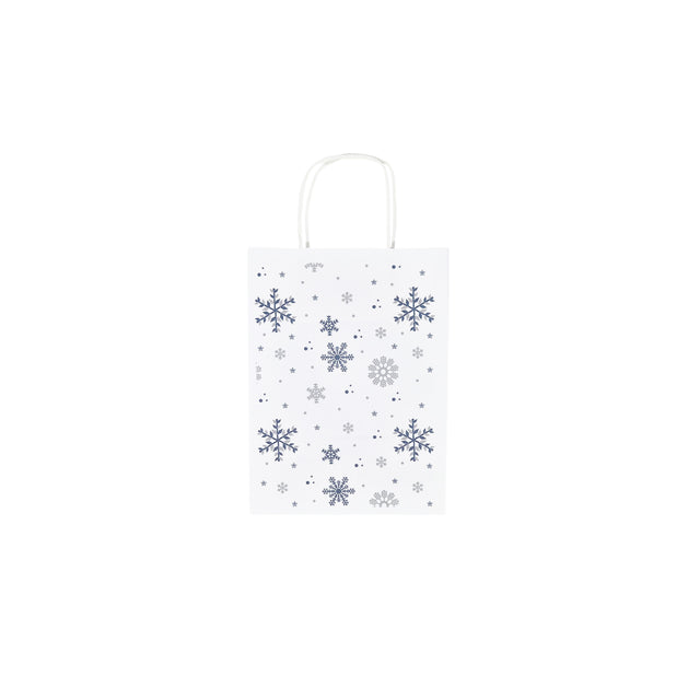 Kraft Paper Bag with Pattern 1 Floral 18 x 24(H) x 7cm