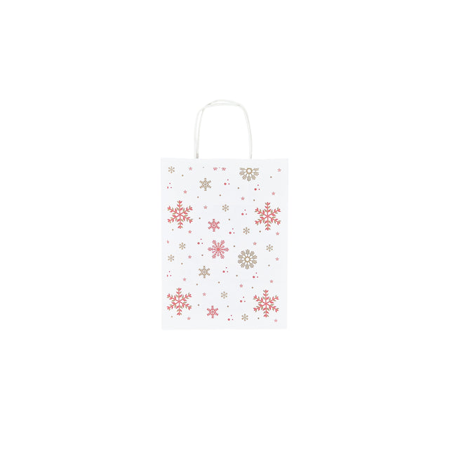Hartes Kraftpapier mit Modell 1, Blumenmuster, 18 x 24 (H) x 7 cm