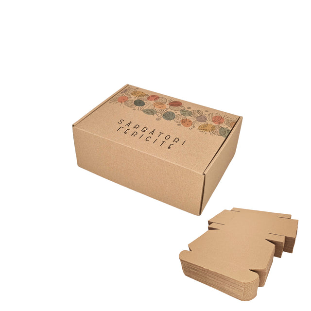 Cutie cu autoformare NATUR Model Paște Festive Egg Mosaic 42 x 30 x 12cm