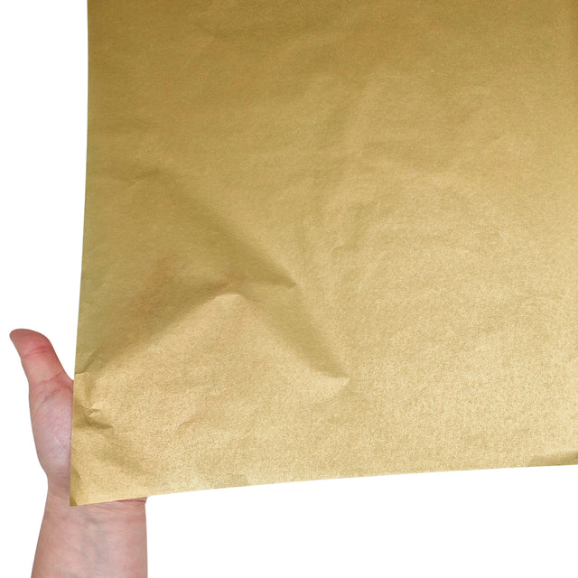 Hârtie de mătase 17g GOLD METALIZED - 50 x 75cm