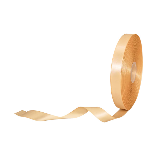 Panglică Dublu Satinată CREM 2cm x 90m