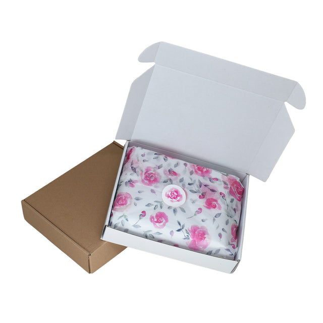 Self-adhesive label/sticker with Pattern 10B Floral