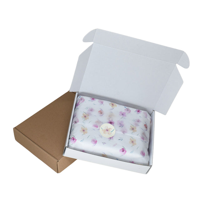 Self-adhesive label/sticker with Pattern 12B Floral