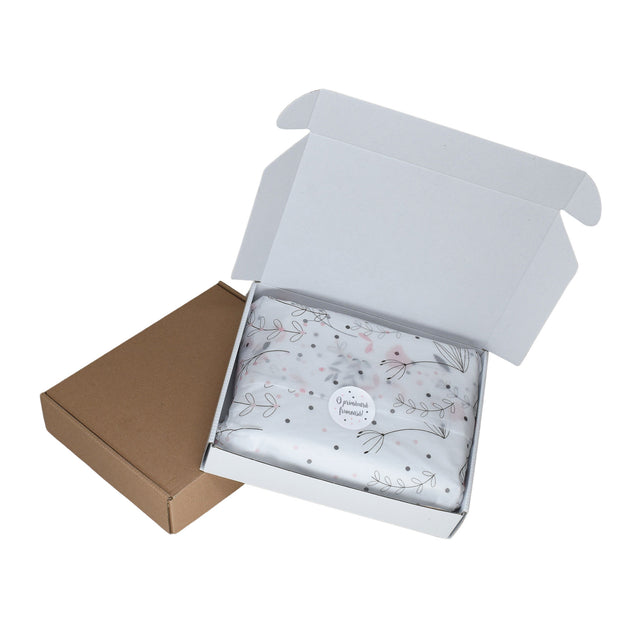 Self-adhesive label/sticker with Pattern 3B Floral