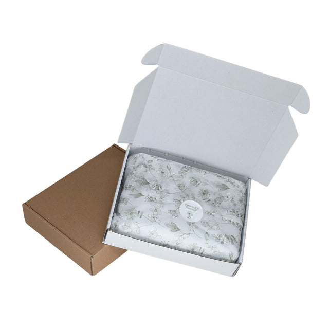 Self-adhesive label/sticker with Pattern 4B Floral
