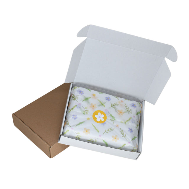 Self-adhesive label/sticker with Pattern 7C Floral