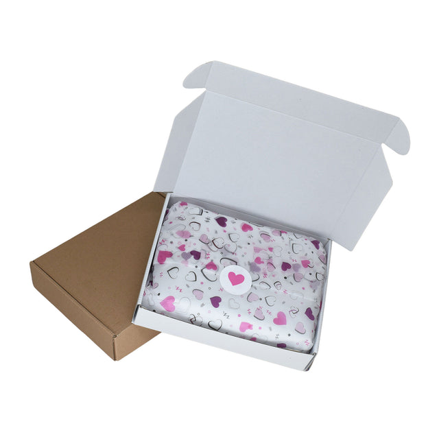 Self-adhesive label/sticker with Model 4B Love
