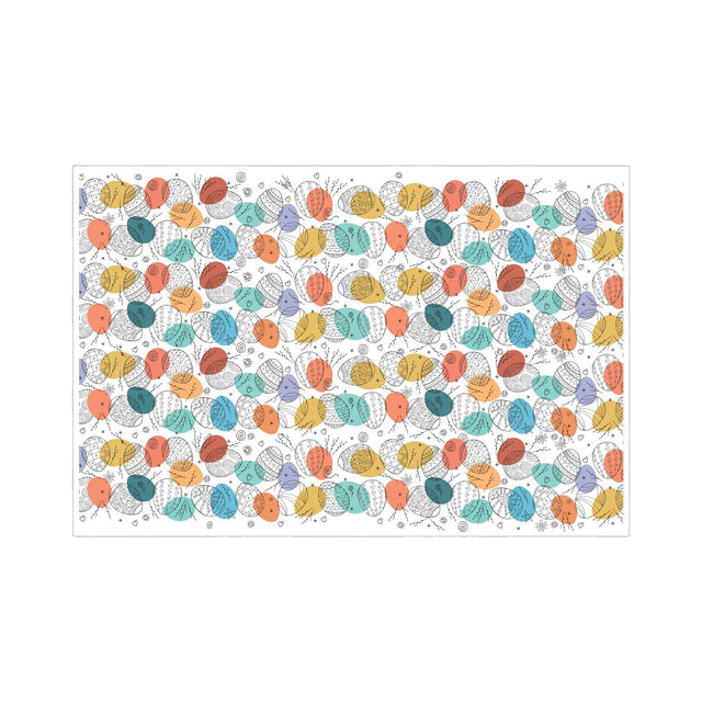 Hârtie de mătase model Paște Color Splash Eggs 28g – format 50x75cm