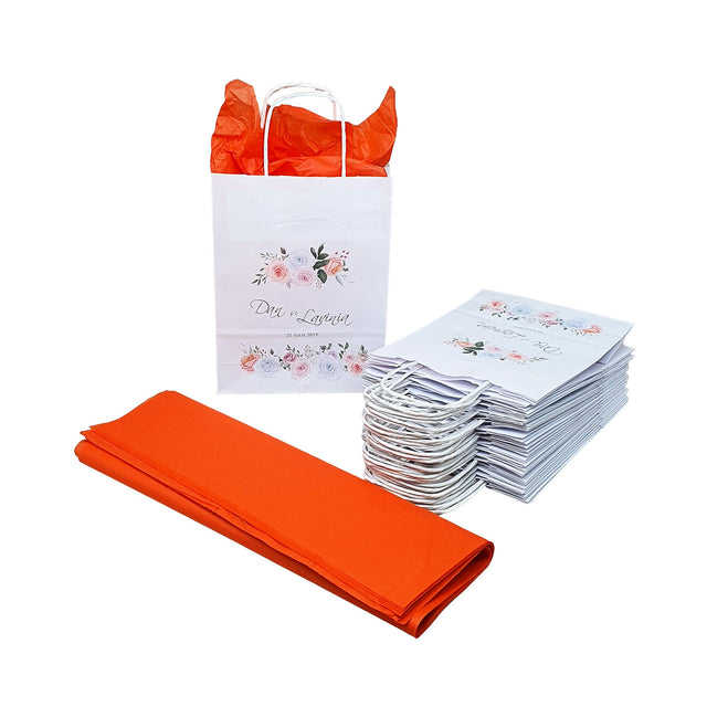 Wedding Pattern Paper Bags - Model 7 18 x 24(H) x 7cm