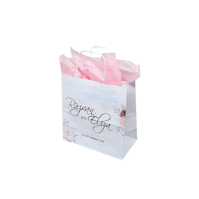 Hârtie-Stütze mit Nuntă-Modell – Modell 6 20 x 21 (H) x 10 cm