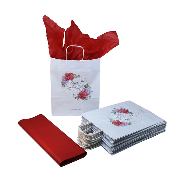 Hârtie-Höhepunkte mit Nuntă-Modell – Modell 2 24 x 31 (H) x 10 cm