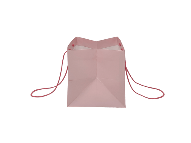 Punga hartie flori (medie) - Roz Light 2