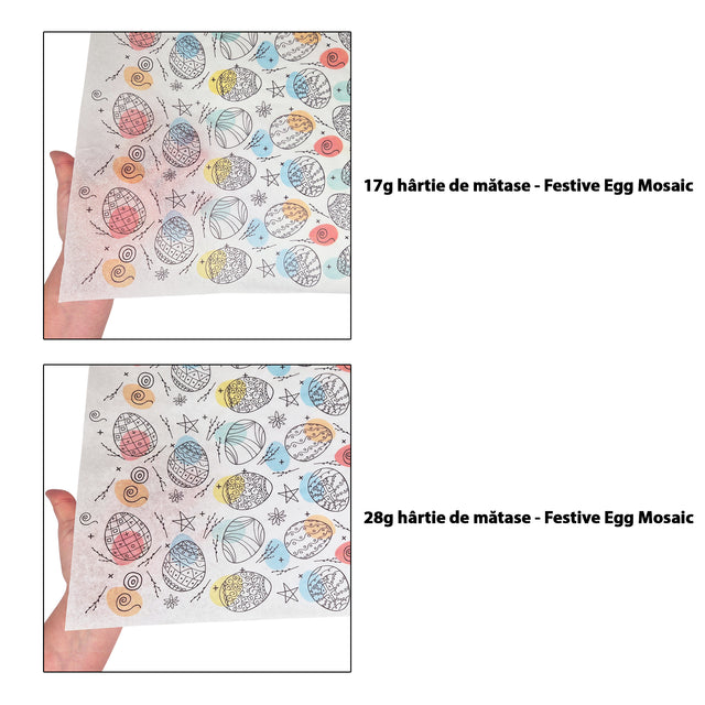 Hârtie de mătase FLORAL Modell 14