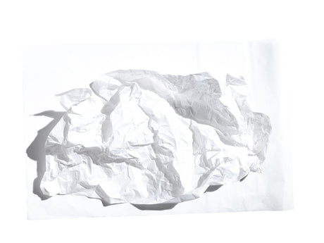 Hârtie de mătase albă, coală deschisă pentru ambalat, 28g/m² – dimensiune 50x75cm