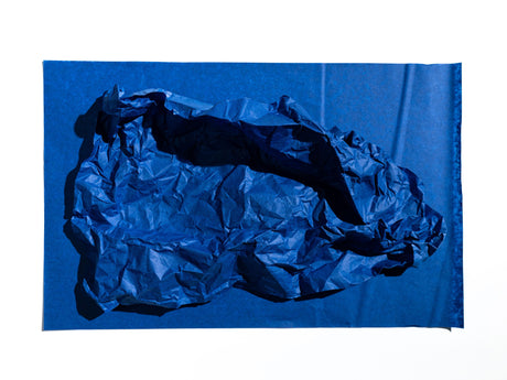 Hârtie de mătase albastru regal, coală deschisă pentru ambalat, 28g/m² – dimensiune 50x75cm