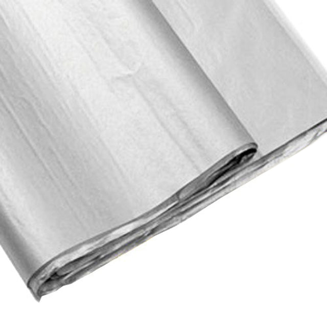 Hârtie de mătase 17g SILVER METALIZED - 50 x 75cm