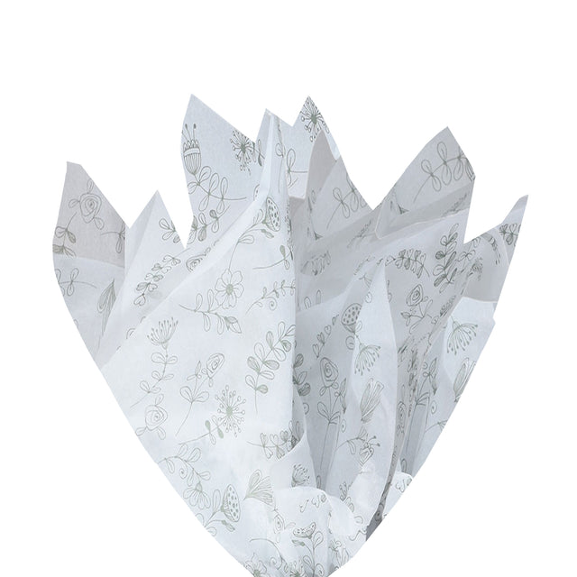 FLORAL Tissue Paper - Model 4