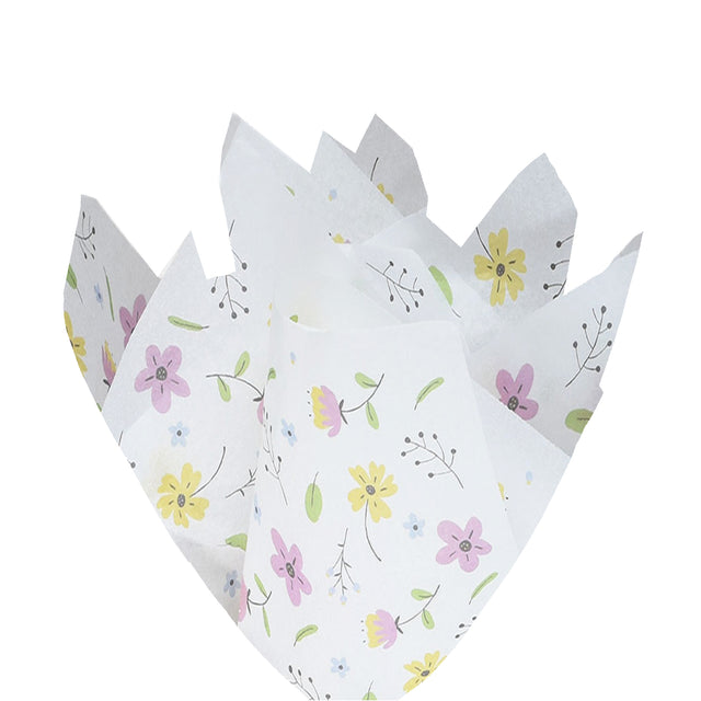 FLORAL Tissue Paper - Model 8