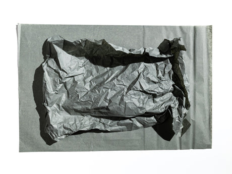 Hârtie de mătase gri, coală deschisă pentru ambalat, 28g/m² – dimensiune 50x75cm