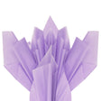Aranjament cu evantai din hârtie mătase lavandă, 17g/m² – dimensiune 50x75cm