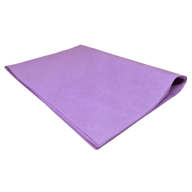 Hârtie de mătase lavandă, top de coli pliate 17g/m² – dimensiune 50x75cm
