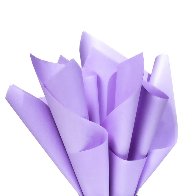 Aranjament pliat hârtie de matase lavandă, 28g/m² – dimensiune 50x75cm
