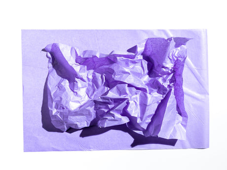 Hârtie de mătase lavandă, coală deschisă pentru ambalat, 28g/m² – dimensiune 50x75cm