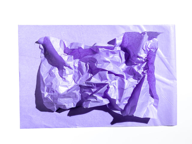 Hârtie de mătase lavandă, coală deschisă pentru ambalat, 28g/m² – dimensiune 50x75cm