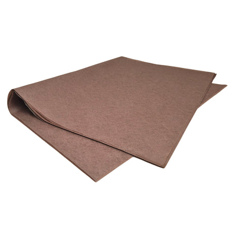Hârtie de mătase maro-ciocolatiu, top de coli 17g/m² – dimensiune 50x75cm