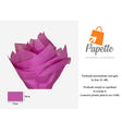 Hârtie de mătase, culoare plum-mov, aranjament tip evantai, 17g/m² – dimensiune 50x75cm