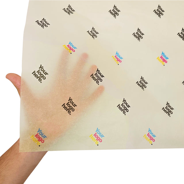 Hârtie de mătase personalizată ivory, textură și transparență, 17gr – dimensiune 50x75cm