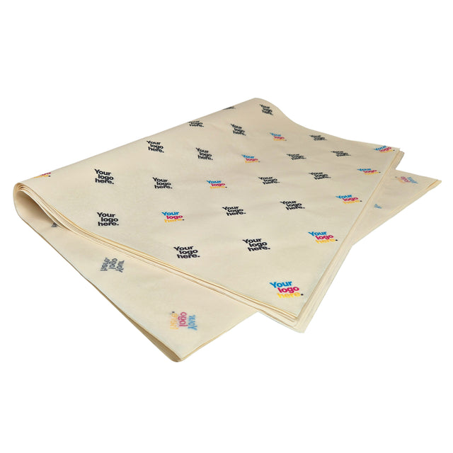 Hârtie de mătase personalizată ivory, top de coli 28g/m² – dimensiune 50x75cm