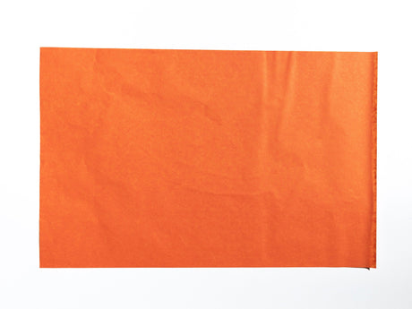 Hârtie de mătase portocalie, coală deschisă 28g/m² – dimensiune 50x75cm