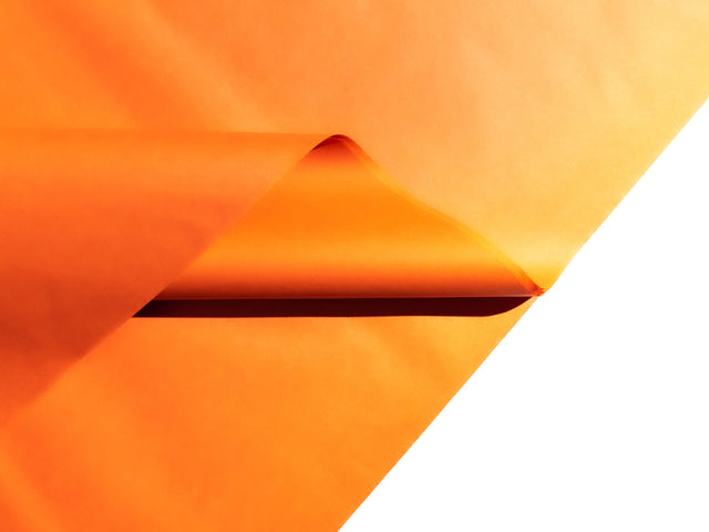 Hârtie de mătase portocalietop de coli pliate, 28g/m² – dimensiune 50x75cm