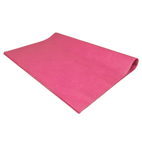 Hârtie de mătase roz închis, top de coli pliate 17g/m² – dimensiune 50x75cm