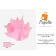 Hârtie de mătase roz pastel, aranjament evantai, 17g/m² – dimensiune 50x75cm