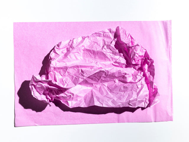 Hârtie de mătase roz pastel, coală deschisă pentru ambalat, 28g/m² – dimensiune 50x75cm