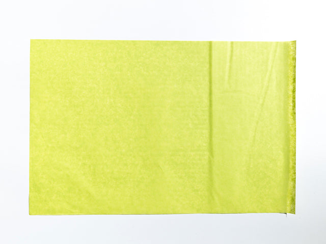 Hârtie de mătase verde lime, coală deschisă 28g/m² – dimensiune 50x75cm