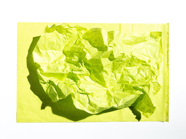 Hârtie de mătase verde lime, coală deschisă pentru ambalat, 28g/m² – dimensiune 50x75cm