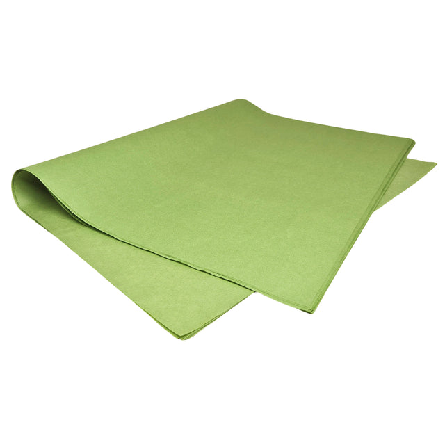 Hârtie de măsline verde-măsliniu, top de coli 28g/m² – dimensiune 50x75cm