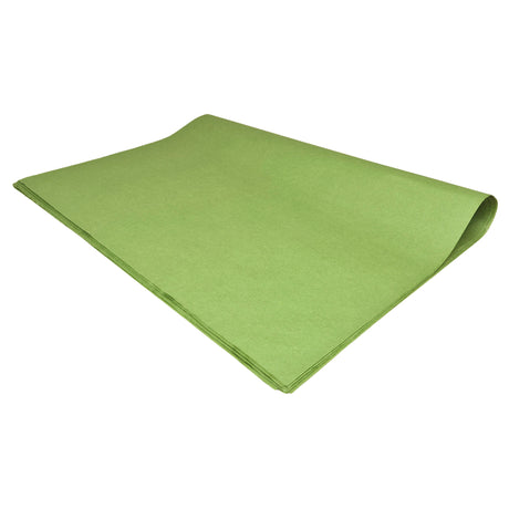 Hârtie de măsline verde-măsliniu, top de coli pliate 28g/m² – dimensiune 50x75cm