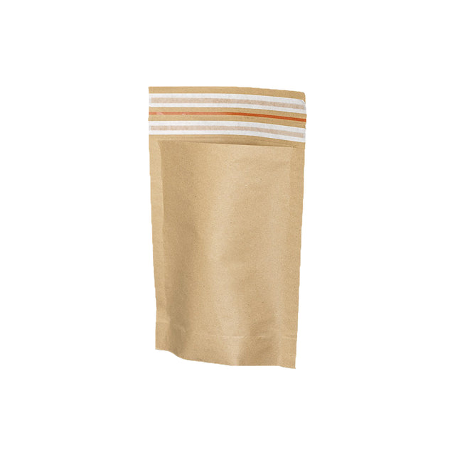 WHITE paper bag for flowers with textile string handles 23 x 20(H) x 20cm