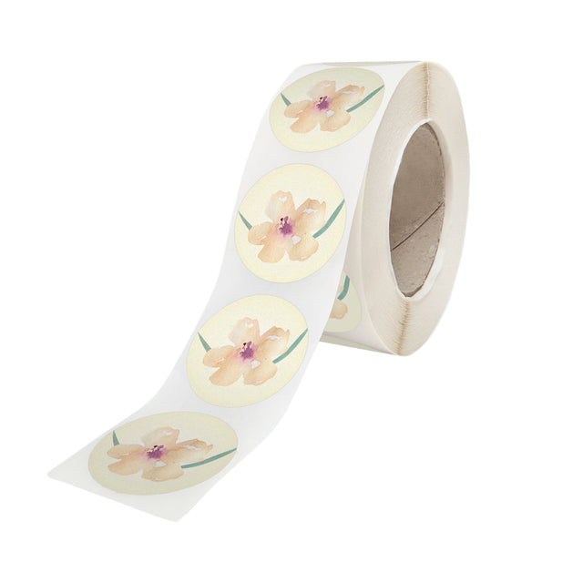 Etichetă autoadezivă/sticker cu Model 12B Floral