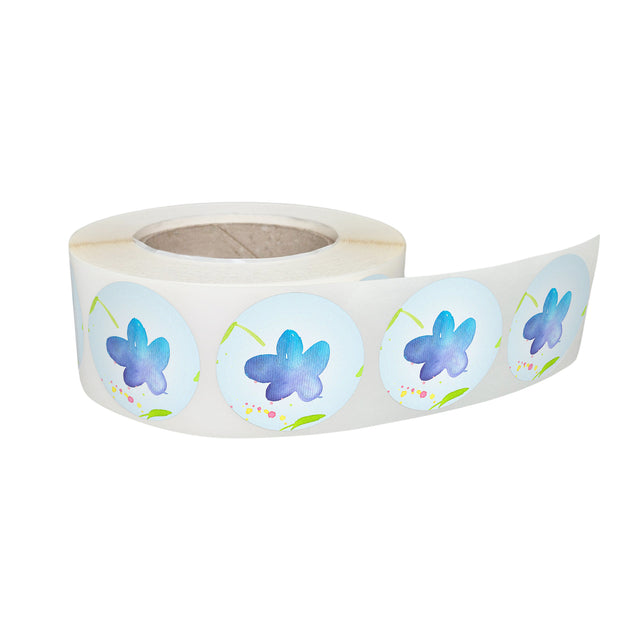 Etichetă autoadezivă/sticker cu Model 13A Floral